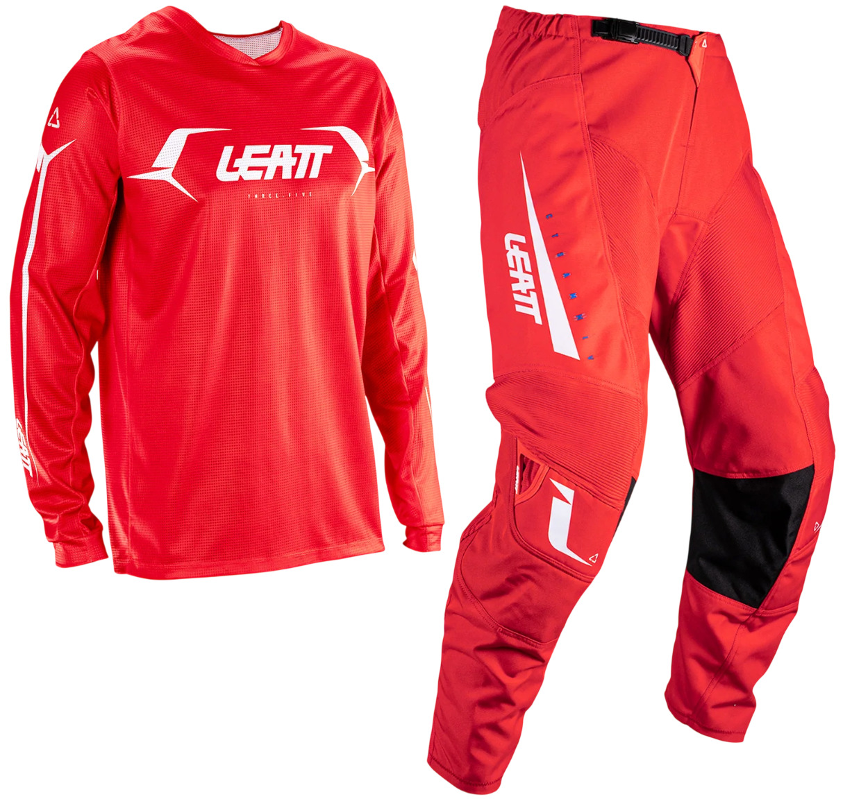 Комплект Джерсі Штани Leatt Ride Kit Moto 3.5 Red V26 купити від 4